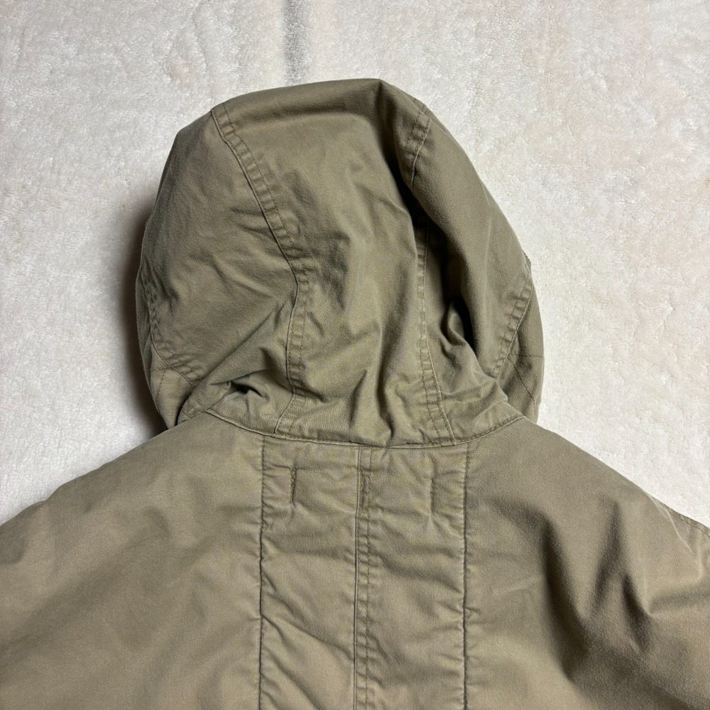 Abercrombie and Fitch Vintage Y2K Military Field Hooded Jacket Mens Medium - Picture 11 of 16